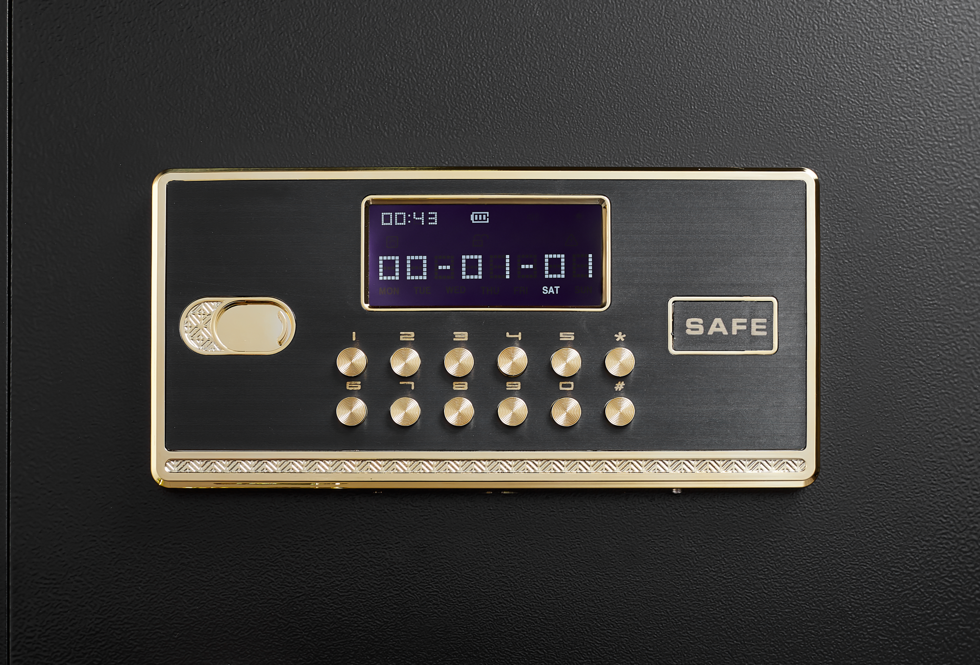 39F Inc. - Wholesale Jewelry Box/Organizer - Electronic Steel Home Safe with Digital Lock for Valuables14