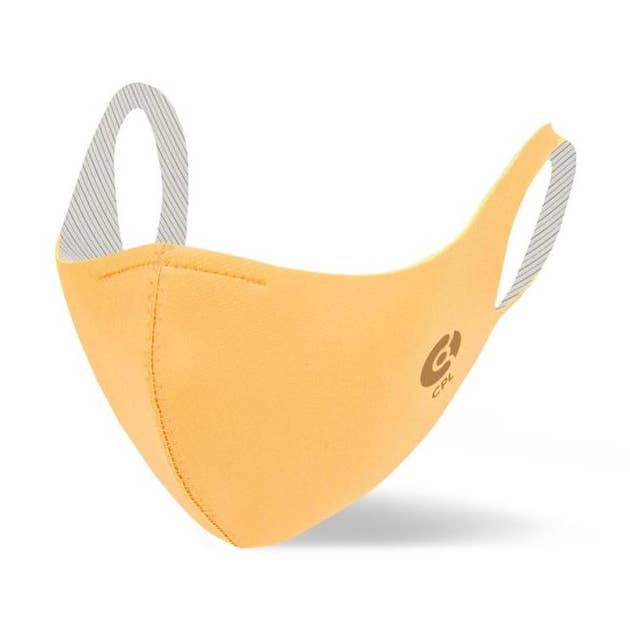 Coppermask Mascarilla respiratoria antiviral amarillo ámbar para venta al por mayor de Copperline