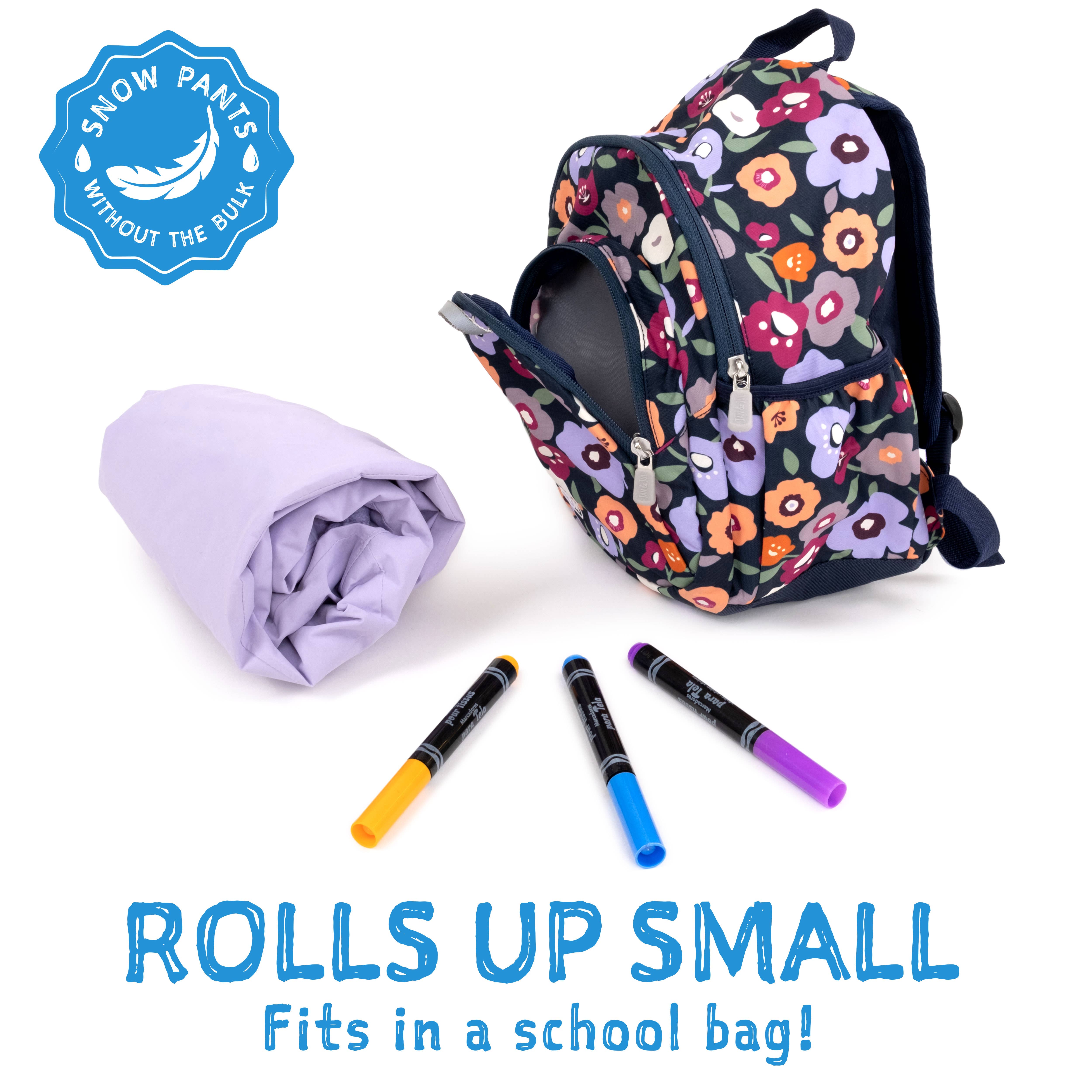 Jan & Jul - Wholesale Pants - Kids - Wolf and Bear | Cozy-Dry Rain & Snow Pants4