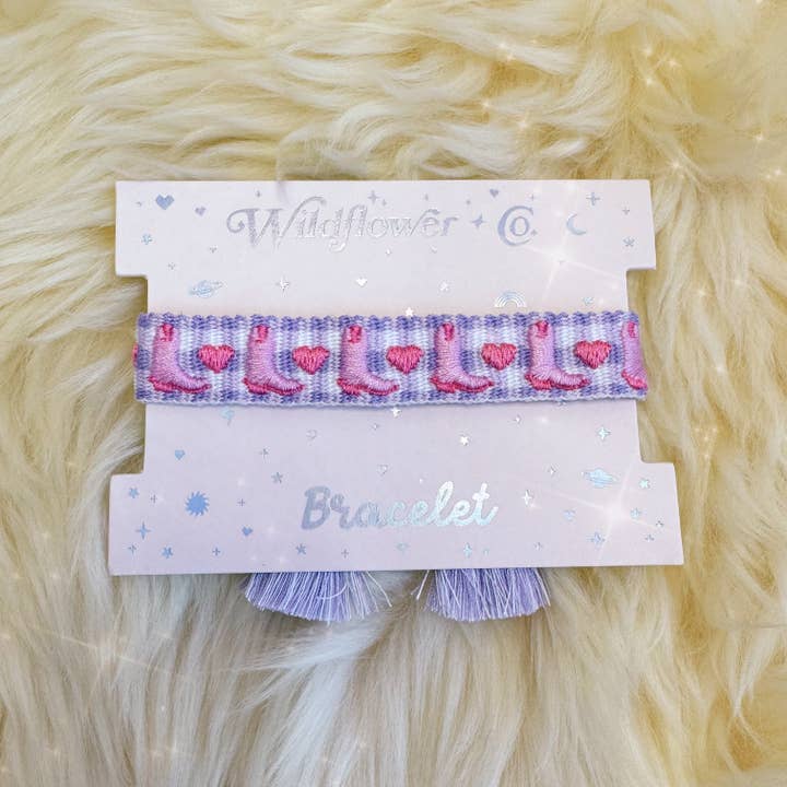 Wildflower + Co. - Wholesale Woven/Braided Bracelet - Embroidered Friendship Bracelets14