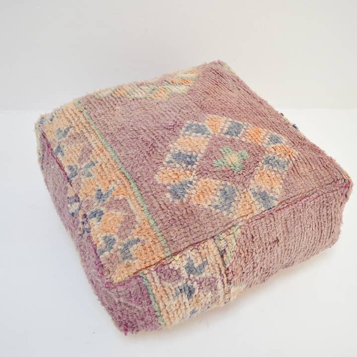 Soukie Morocco – Engroshandel Puf – Marokkansk gulvpuf vintage tæppe puf