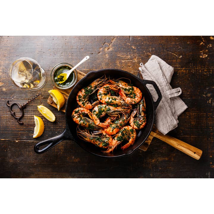 Crucible Cookware - Wholesale Cast Iron Skillet - 12-Inch Cast Iron Skillet Set (Pre-Seasoned)5