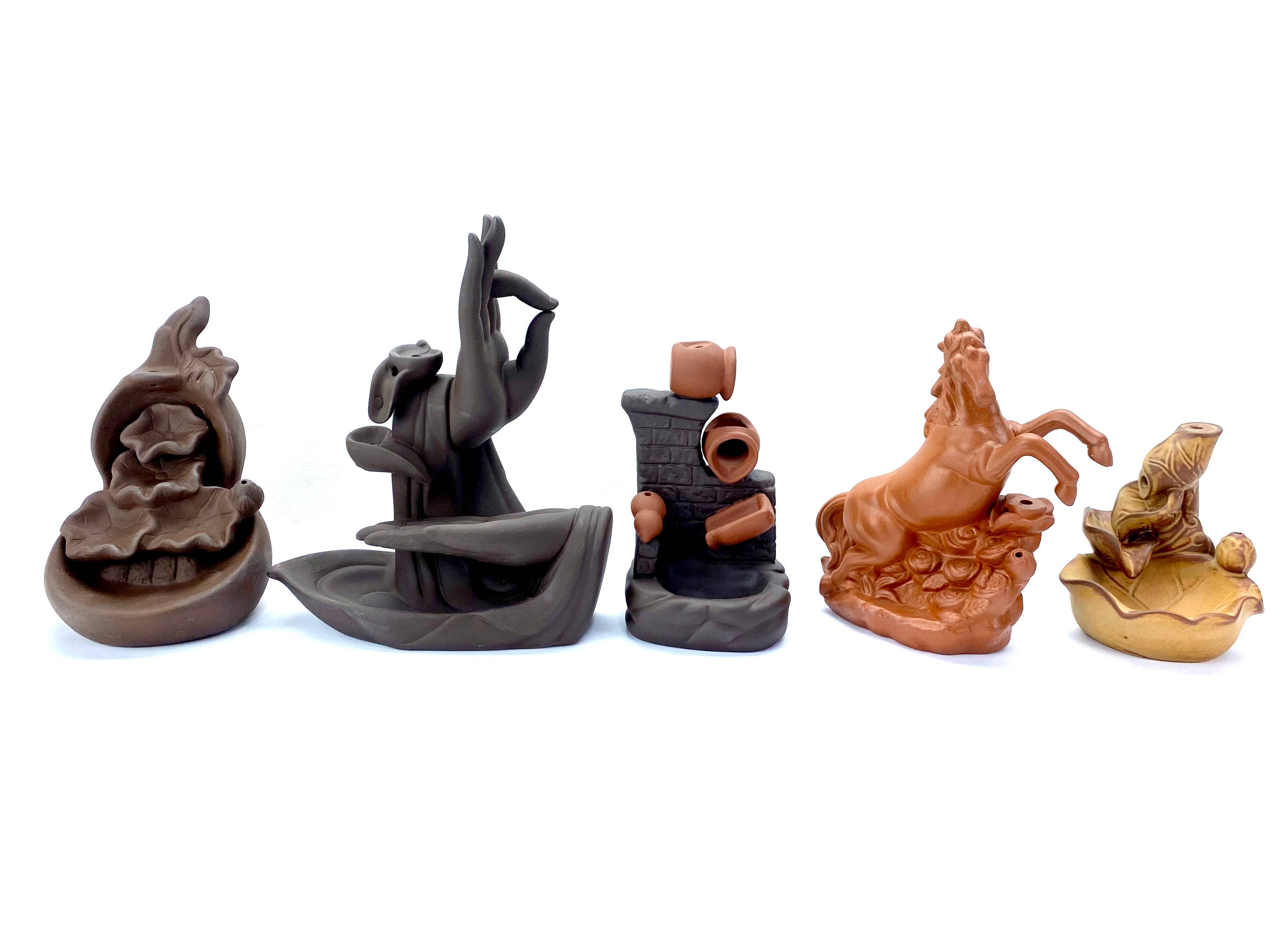 Salzmann Restwaren GmbH - Vente Porte-encens - Vases cascade d’encens en lot mixte20