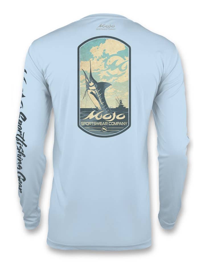 Mojo Sportswear Company – wholesale T-shirts med screentryck – Herr – MSC Sportsfiske redskap Horizon fångst Wireman X