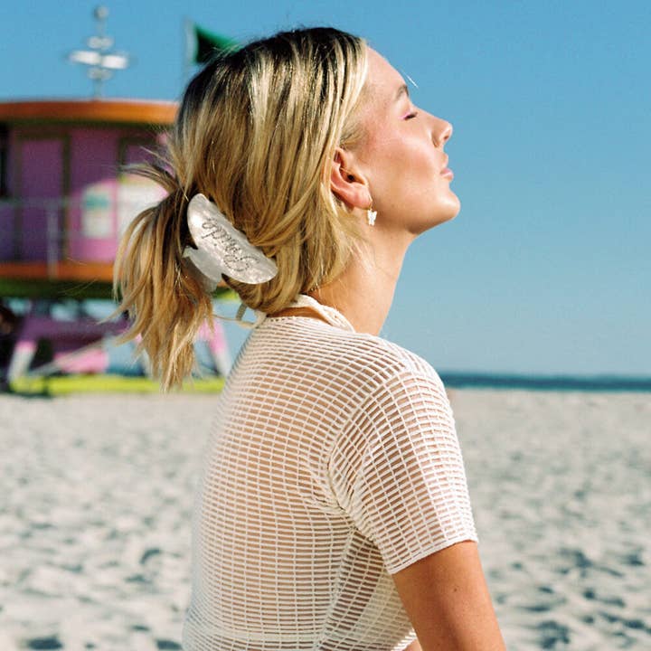 xo, Fetti - Wholesale Hair Clip - Women's - Bride Clip Acrylic Accessory, Bach Party Gift, Bridal Shower5