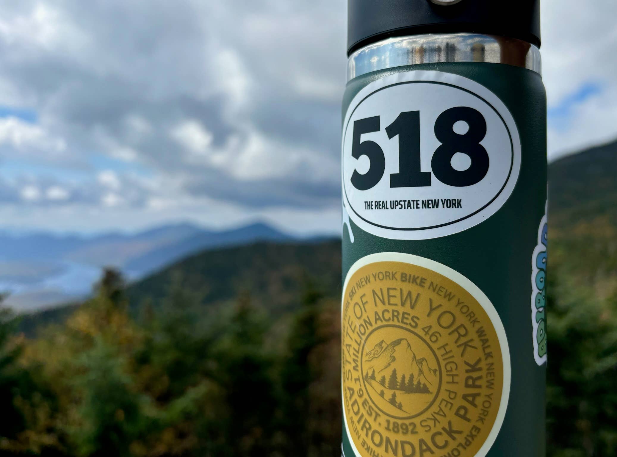 Just Wandering Co. - Wholesale Sticker - 518 The Real Upstate Sticker – Show Your 518 Pride!5