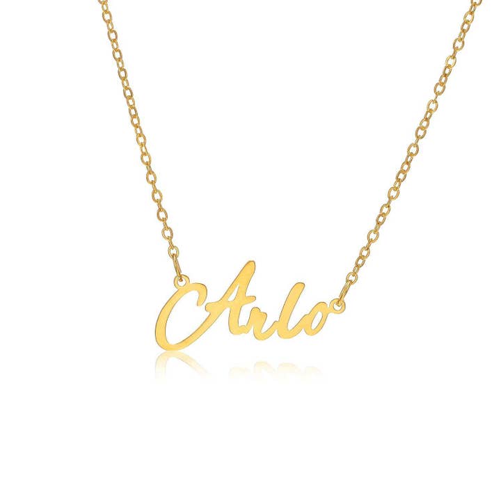 Arlo Name Necklace for wholesale by Zotair