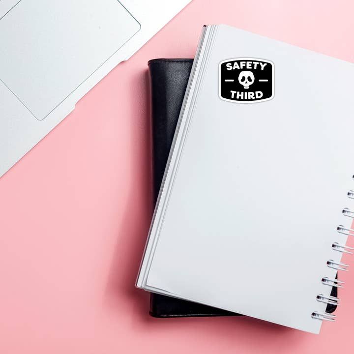 Coyote Color - Wholesale Sticker - Safety Third Funny Vinyl Sticker / Waterproof Decal 8