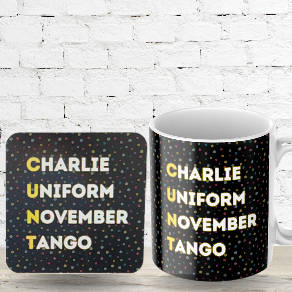 Lunabuloona – Großhandel Kaffeebecher – Rude Acronym „CUNT“ Keramikbecher, 11 Unzen, großer Griff8