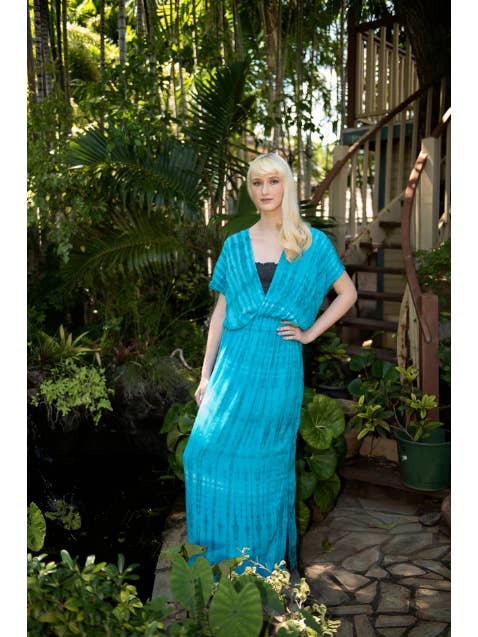 Lani Lau Hawaii - Wholesale Dress - Women's - Roots Tie Dye Paula Dress2