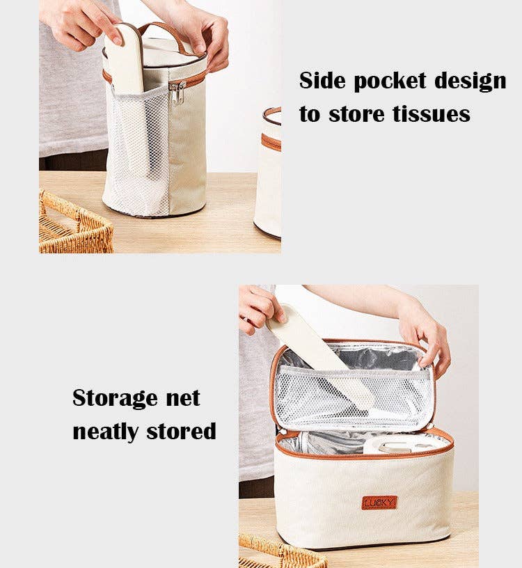 VIGOR - Wholesale Lunch Bag/Box - Portable Thermal Bento Lunch Box Set Insulated Lunch Contain6