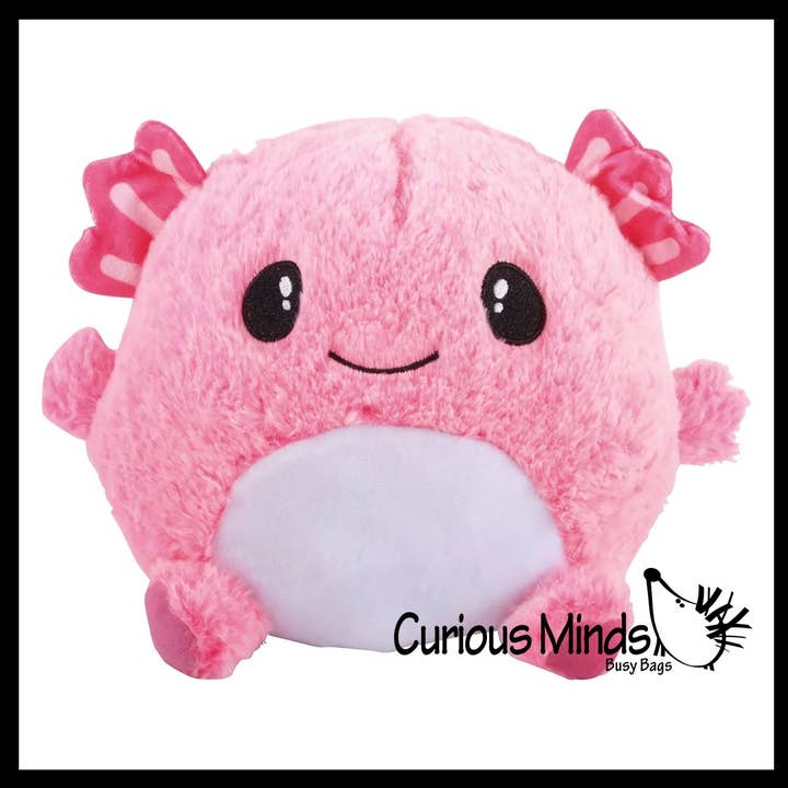 1 Runde Gumball Axolotl Plüsch Stofftiere - Niedlicher Spaziergang für den Großhandel von Curious Minds Toys