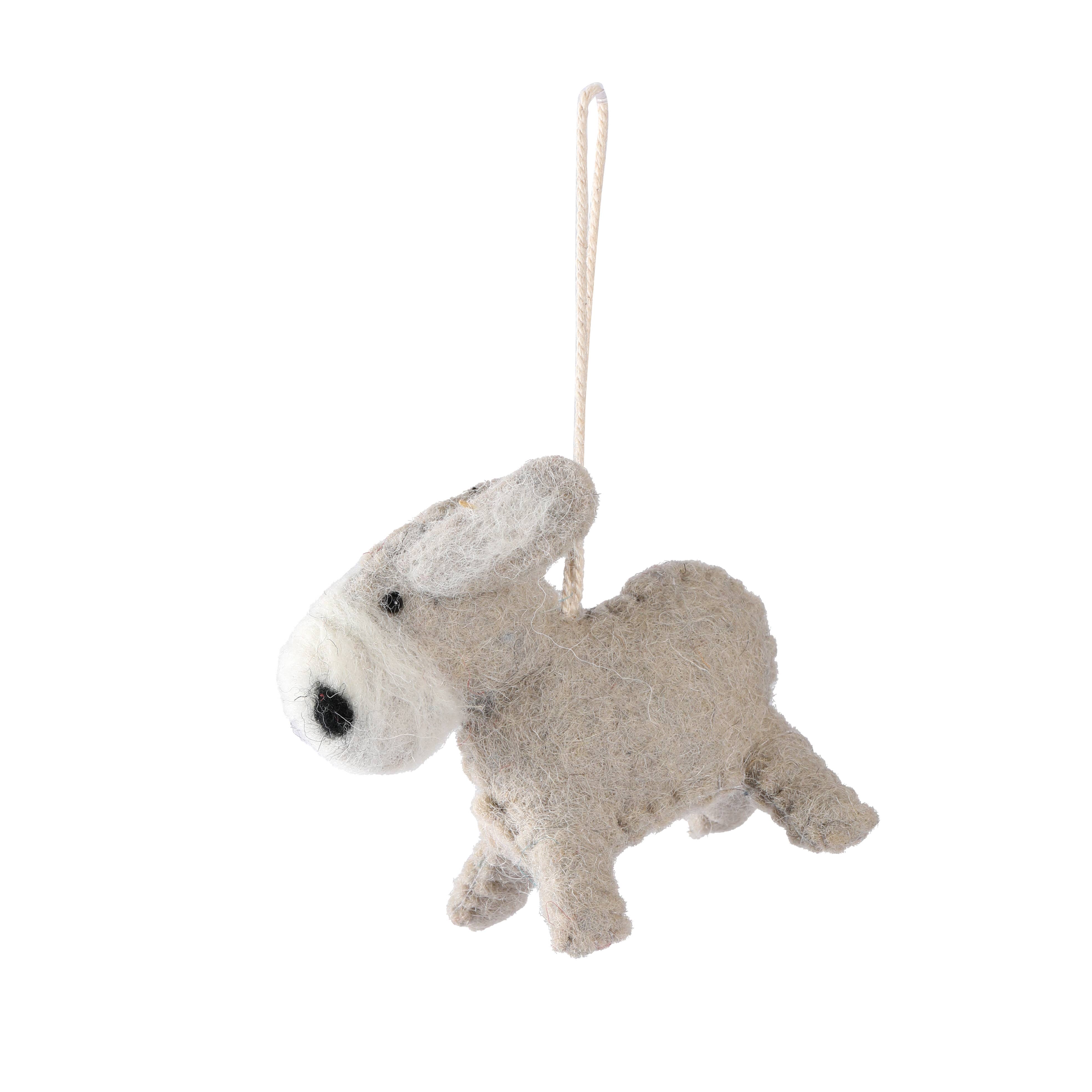 Vatican Homes – Großhandel Verzierungs-Set – 7-teilige handgenähte Filz-Weihnachtskrippenornamente6