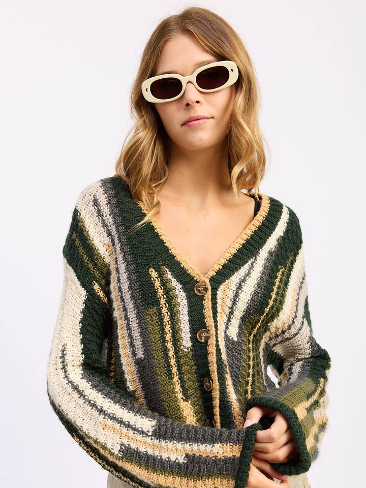 Emory Park - Wholesale Cardigan - Women's - COLOR MIXED CARDIGAN TOP8