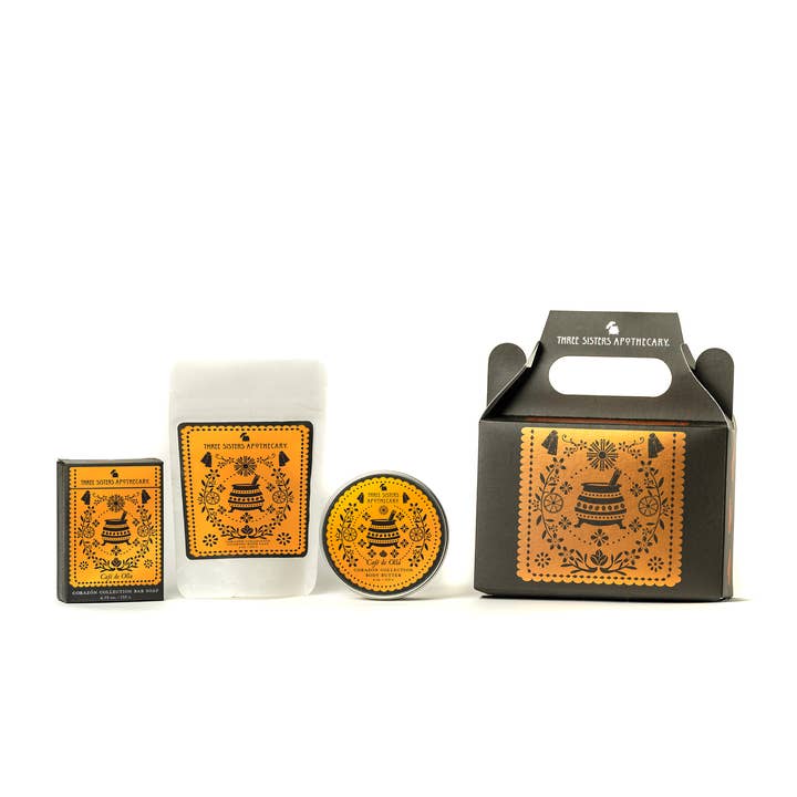 Corazón Gift Collection- Café de Olla for wholesale by Soap Cauldron