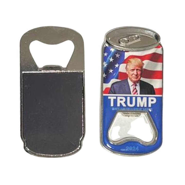 Abridor de botellas Trump con imán para nevera, 12 unidades para venta al por mayor de K & S WHOLESALE INC