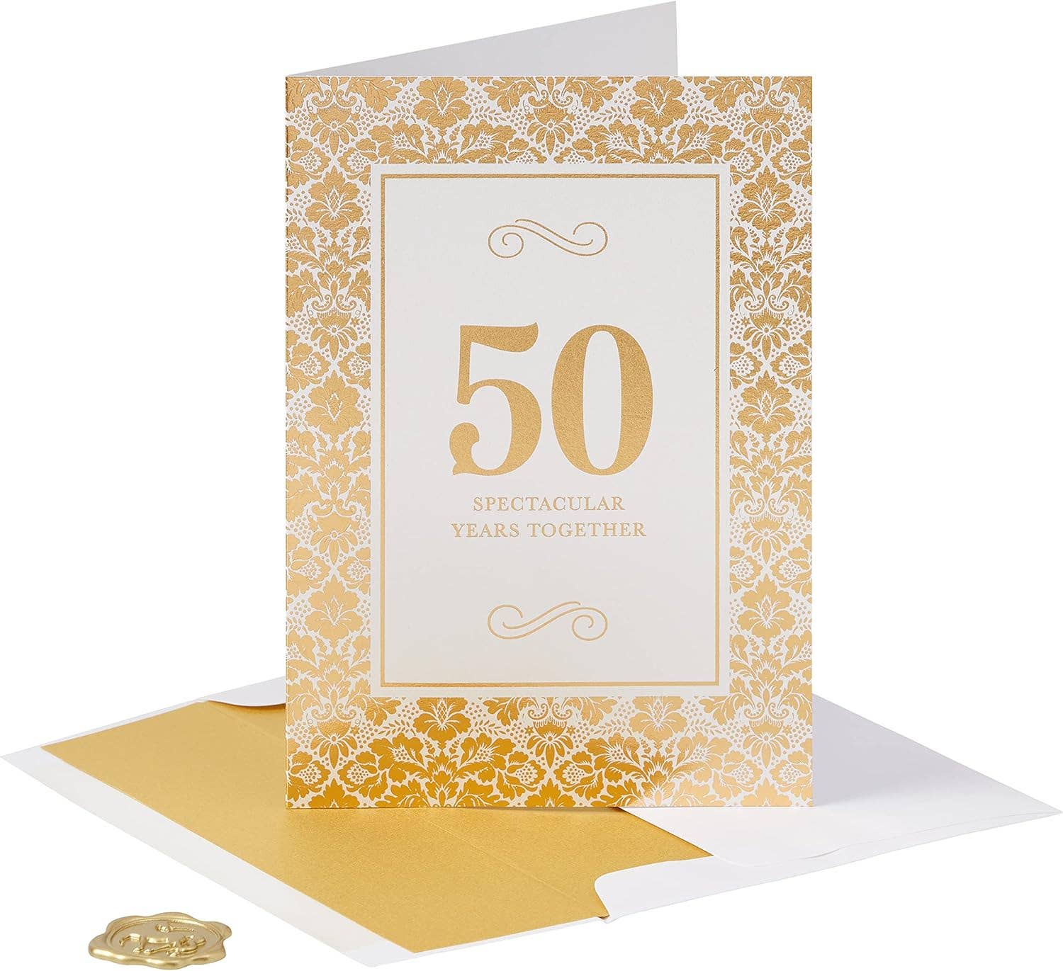 NIQUEA.D - Wholesale Anniversary Card - 50th Golden Anniversary Card4