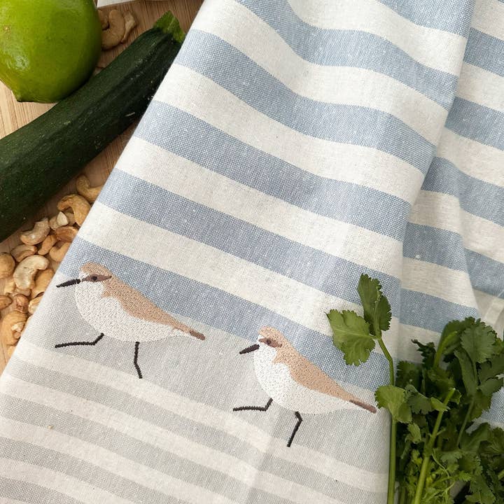Grubentuch Australia - Wholesale Tea Towel - Ocean Sandpipers0