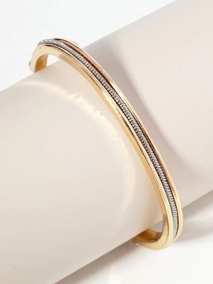 Metal Adjustable Snake Chain Pull Tie Bracelet for wholesale by Wild Honey