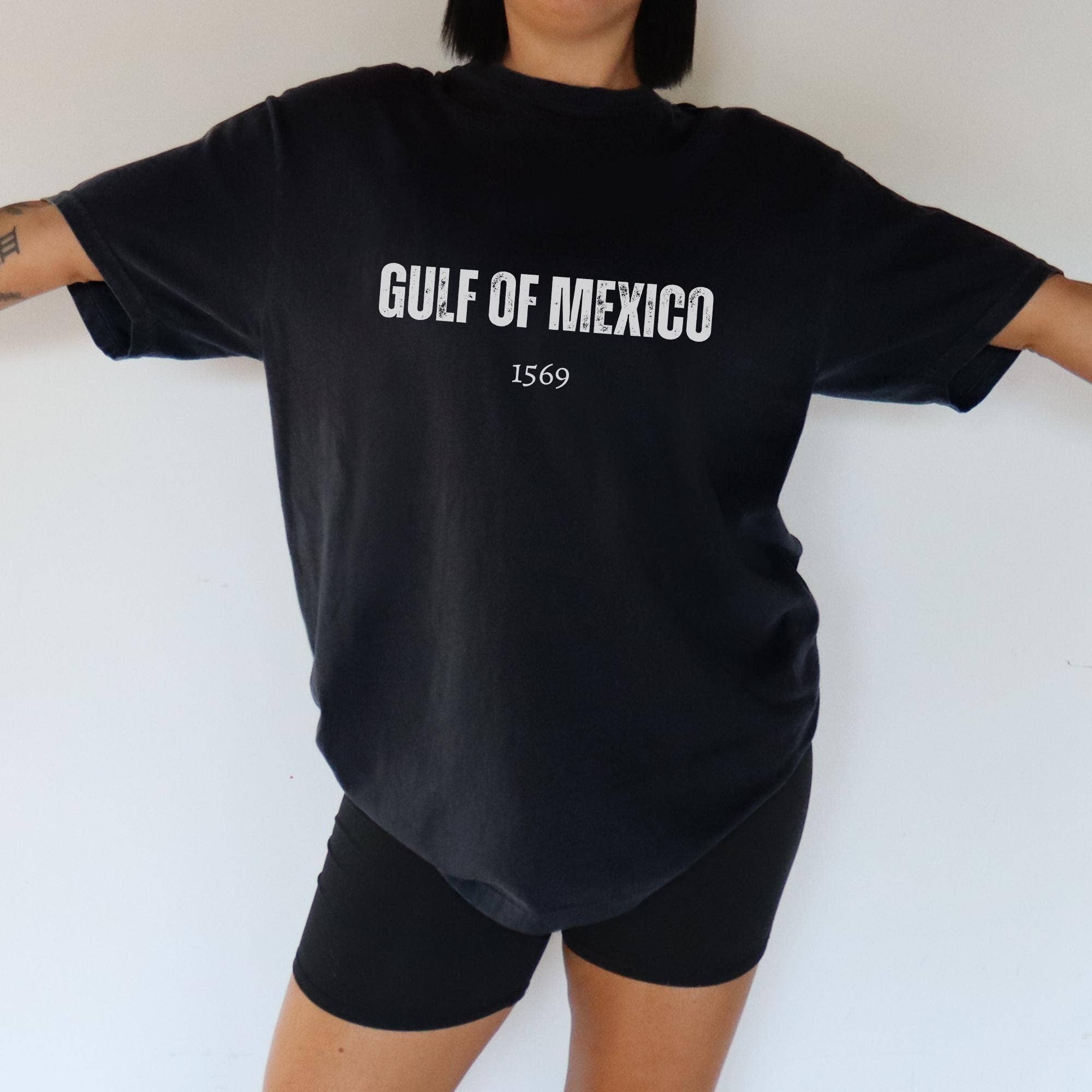 NVC Ecommerce LLC - Wholesale Graphic Sweatshirt - Women's - Gulf of Mexico Sweater, American Gulf of Mexico T-Shirt