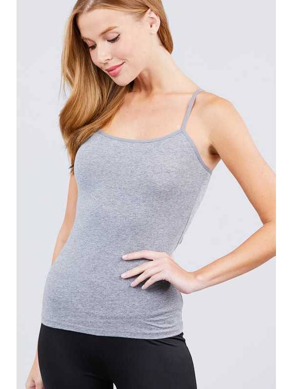 Vanilla Monkey - Wholesale Camisole - Women's - Spaghetti Straps Cropped Cami Top7