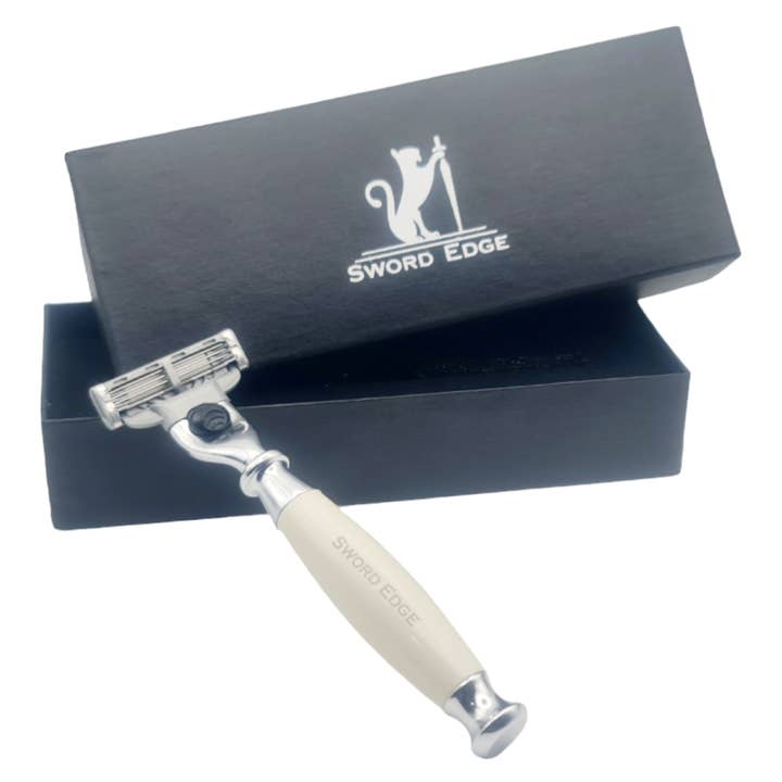 Sword Edge - Wholesale Razor – Men's - Sword Edge Mach 3 compatible shaving razor "Model Holm" 7