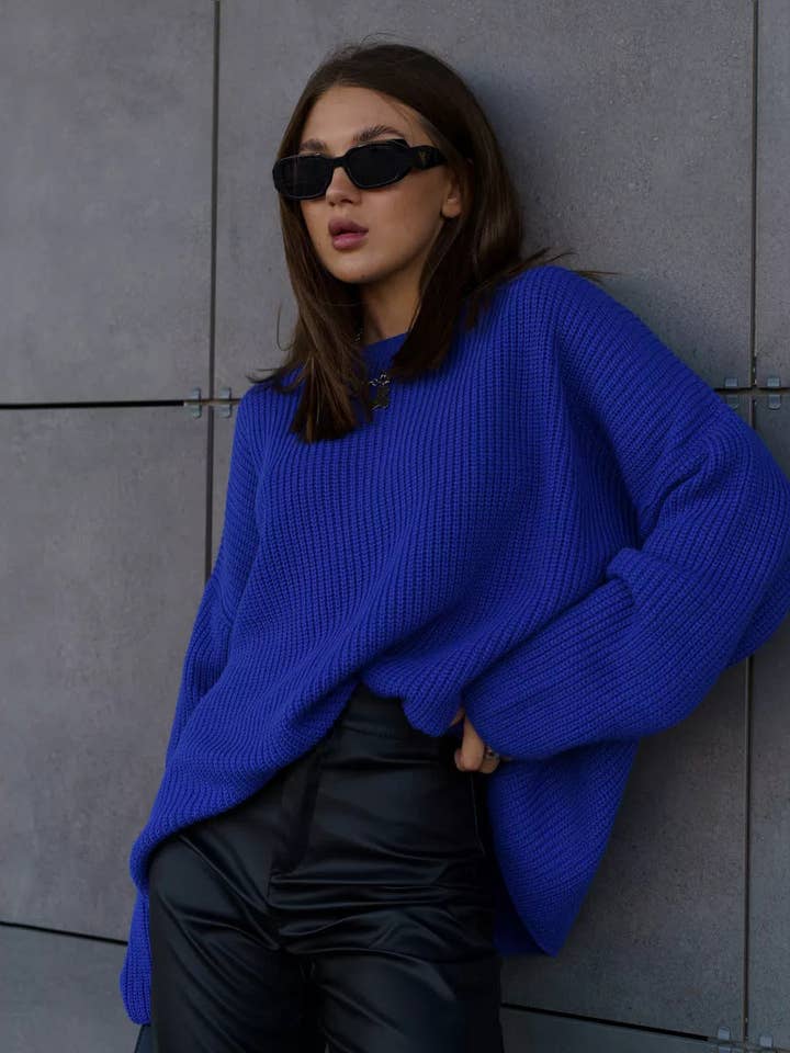 Marayn - Wholesale Pullover-trui - Dames - Chunky Gebreide Trui Chic Comfortabel en Globaal31