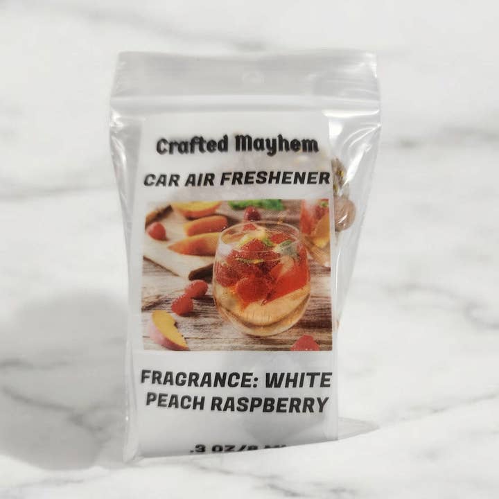 Ambientador de melocotón blanco y frambuesa para venta al por mayor de Crafted Mayhem