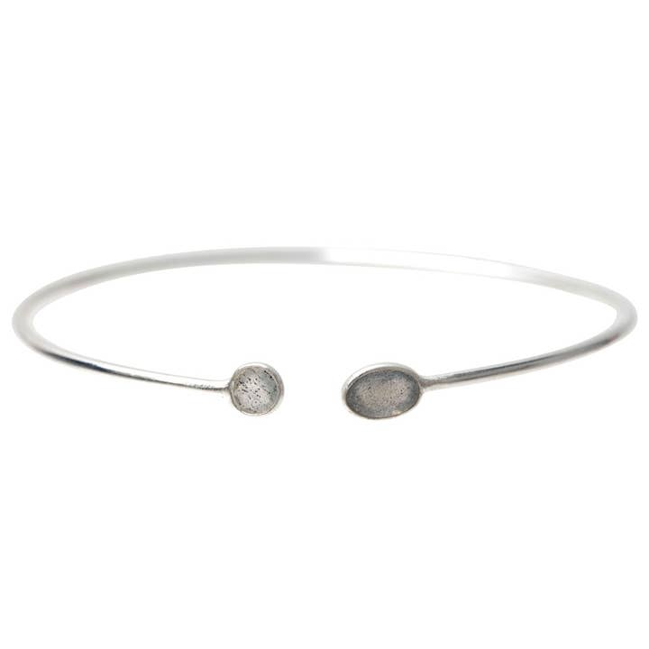 Benjamin International - Wholesale Cuff Bracelet - STERLING SILVER ADJUSTABLE BANGLES2