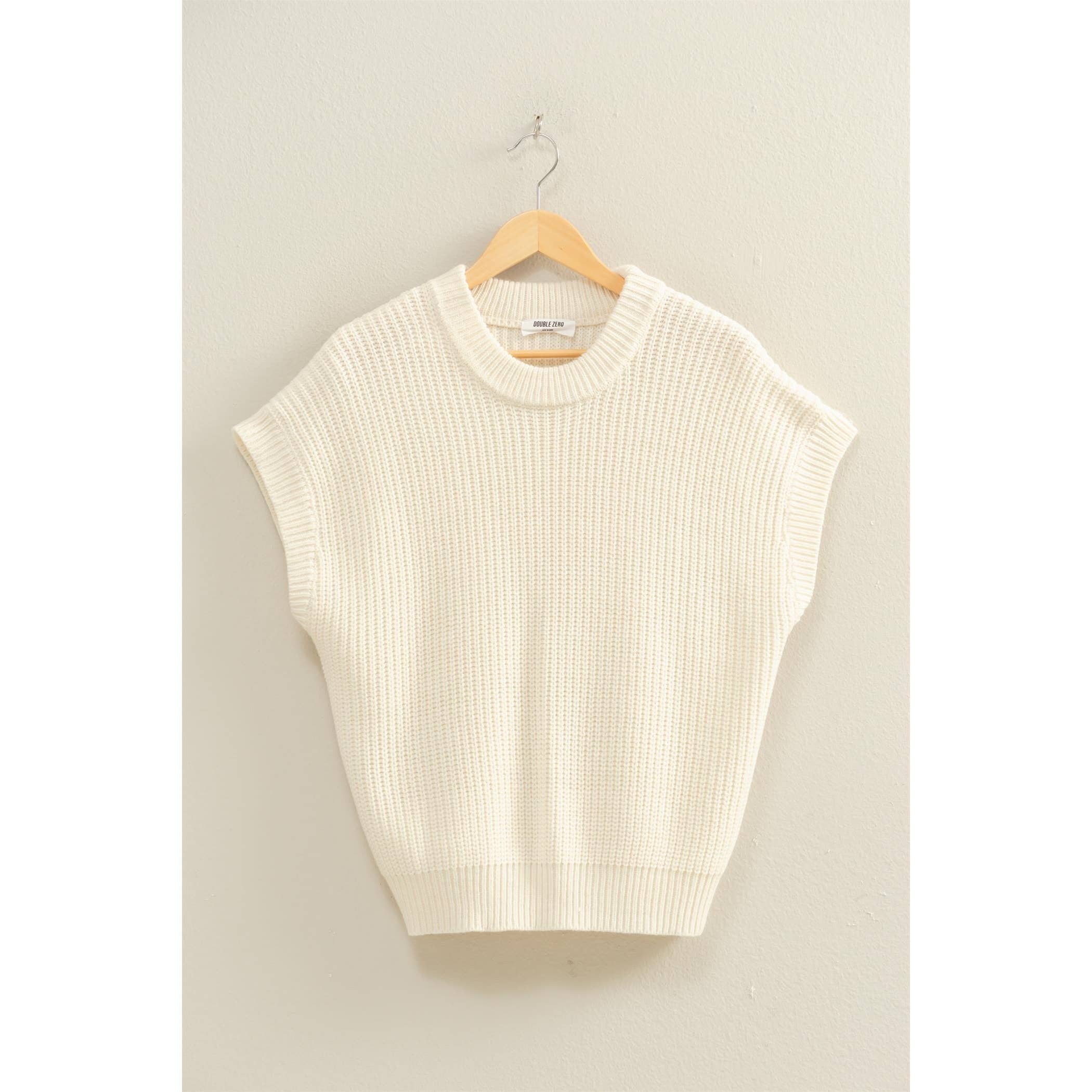 HYFVE - Wholesale Knit Sweater - Women's - Short Sleeve Oversized Casual Sweater3