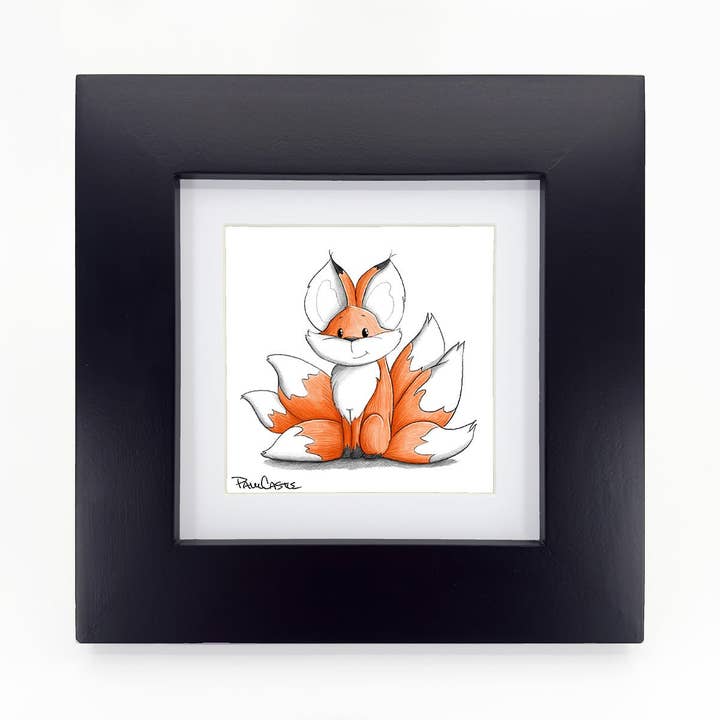Paul Castle Studio - Wholesale Art Print - Kind Kitsune - Art Print2