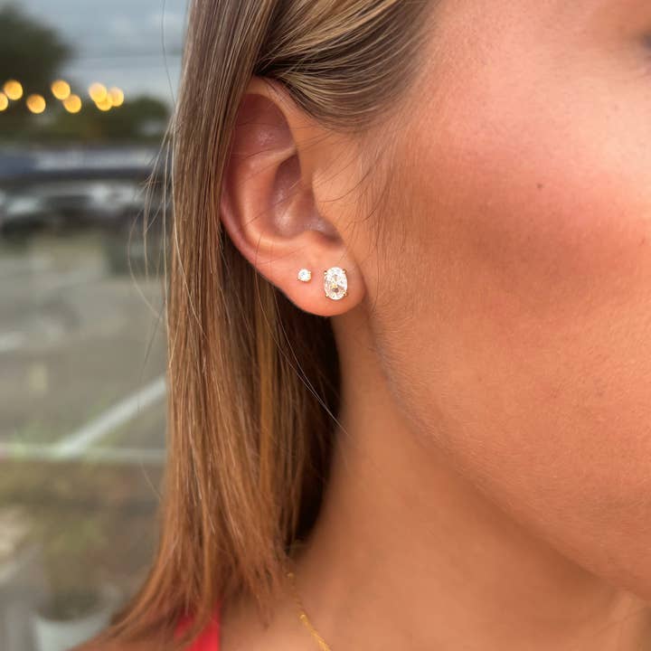 Nikki Smith Designs – wholesale Stud/post earrings – Emily Studs- Cushion Cut1