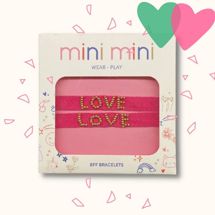 Bracelet enfant BFF LOVE - set 2 pour la vente par mini mini