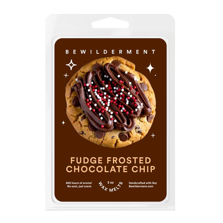 Fudge-überzogene Schokoladenstückchen-Wachsschmelzen für den Großhandel von Bewilderment