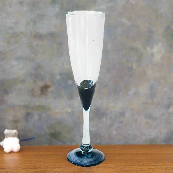 Blown glass - goblet (champagne flute) for wholesale by Maisie Grace Designs