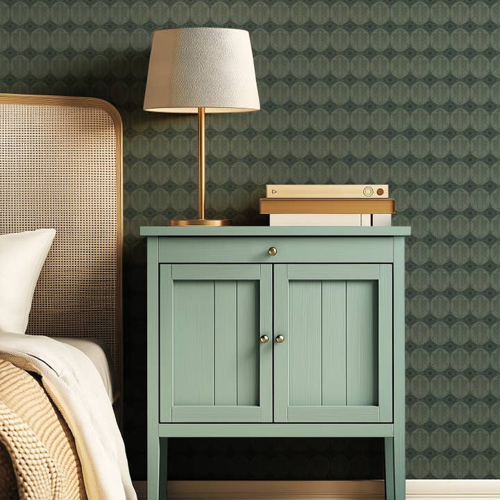 Luke Tapete von Erin Silliman Designs für den Großhandel von Loomwell Home Goods