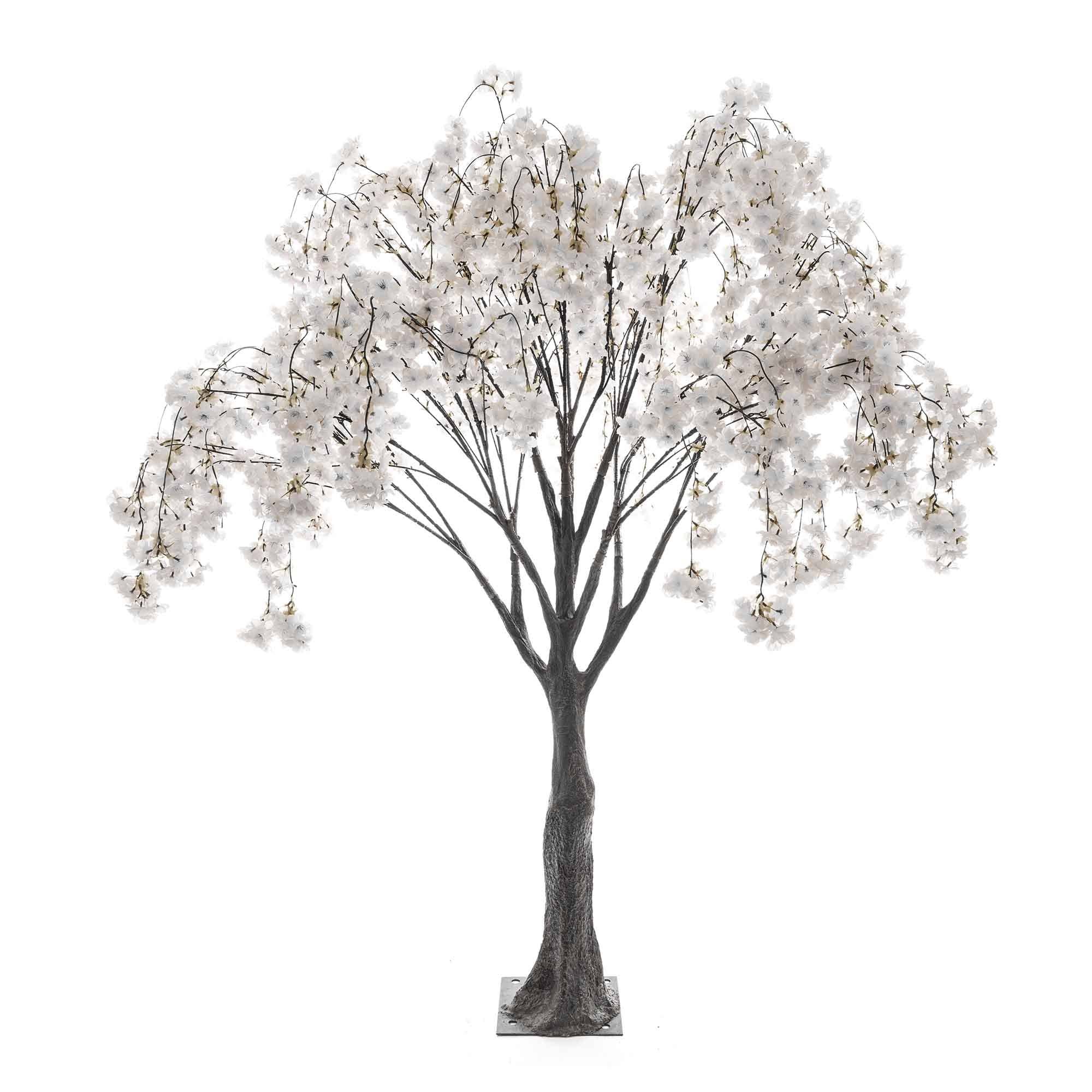 Artificial Cherry Blossom Tree 72" - White for wholesale on Faire0