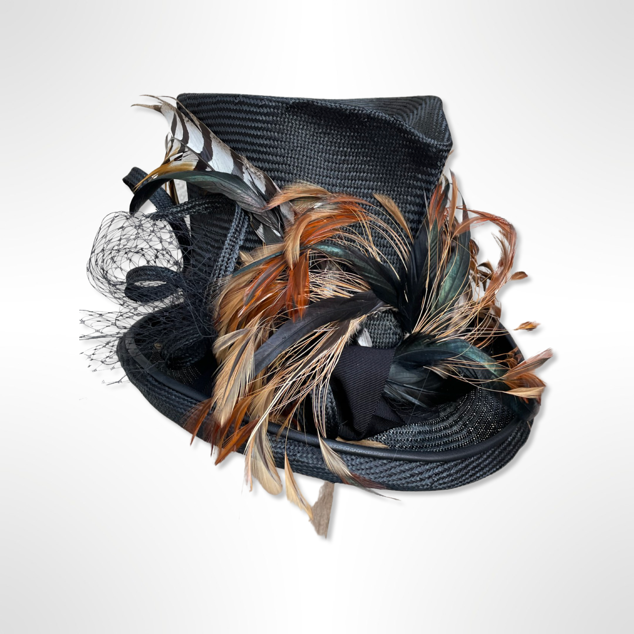 Cha Cha's House of Ill Repute - Wholesale Straw Hat - Women's - Persephone - Derby Top Hat3