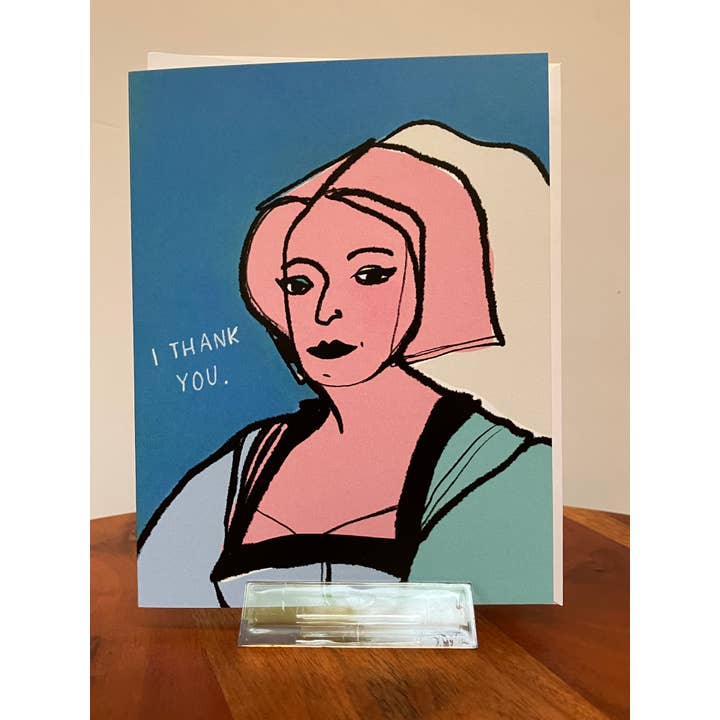 A2 Gratulationskort - Tudor I Tack för wholesale av Colleen Harrington Studio