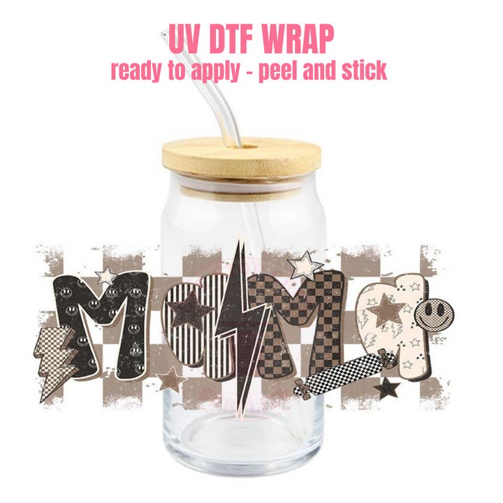 One Stop Cups - Wholesale Sticker - UV DTF CUP WRAP F #386