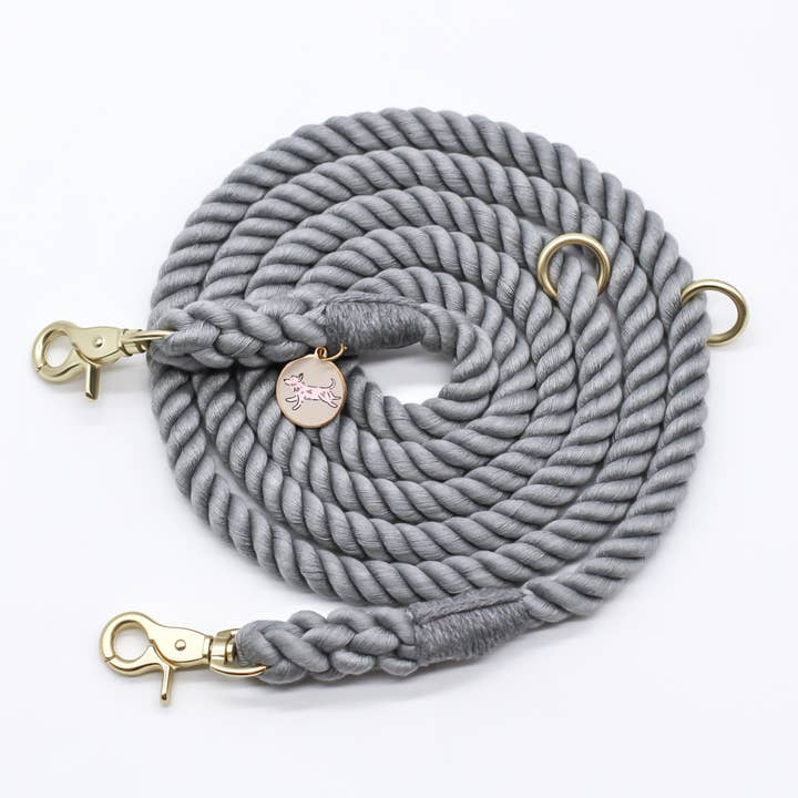 Guinzaglio in corda per tenere le mani libere Bluestone Shimmer per la vendita all'ingrosso da parte di Bop Pop Pets