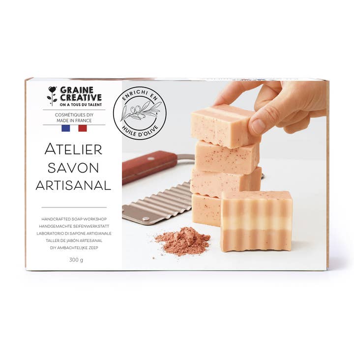 Graine Créative - Wholesale DIY Craft Kit - HANDMADE SOAP FACTORY