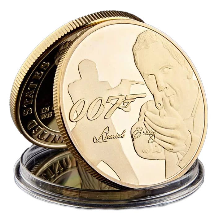 007 James Bond Walther PPK Sniper Scope Commemorative Coin for wholesale by Blinkee.com, LLC