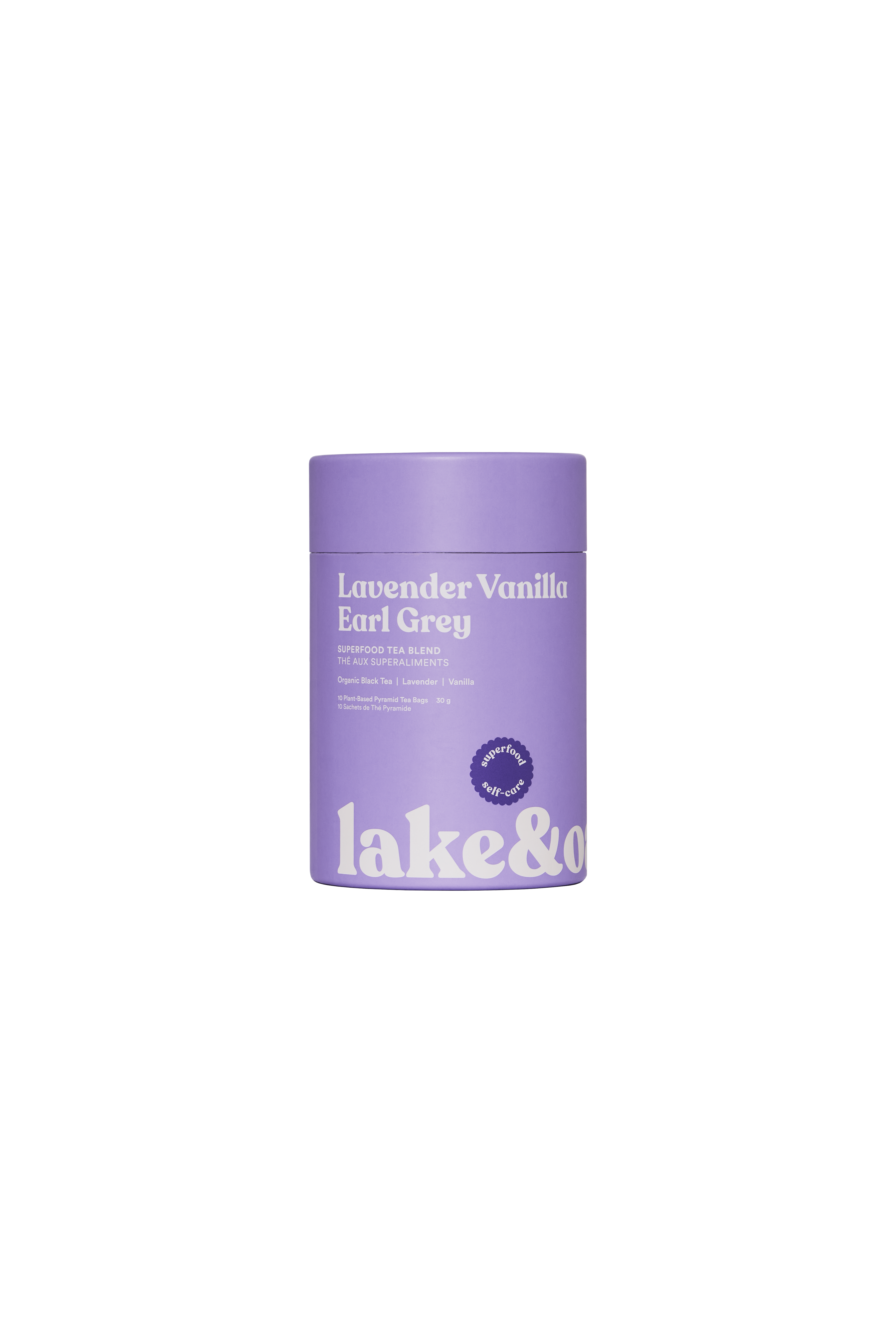 Lake & Oak Tea Co. - Wholesale Loose Tea - Lavender Vanilla Earl Grey -  Superfood Tea Blend3