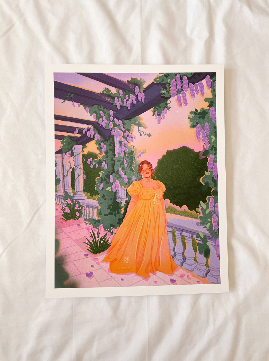 Brittany Keller Art - Wholesale Art Print - Bridgerton Fantasy Print2