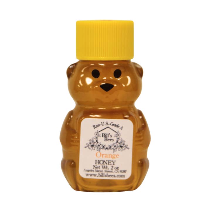 Bill's Bees - Wholesale Honey - 2 oz Orange Blossom Raw Honey0