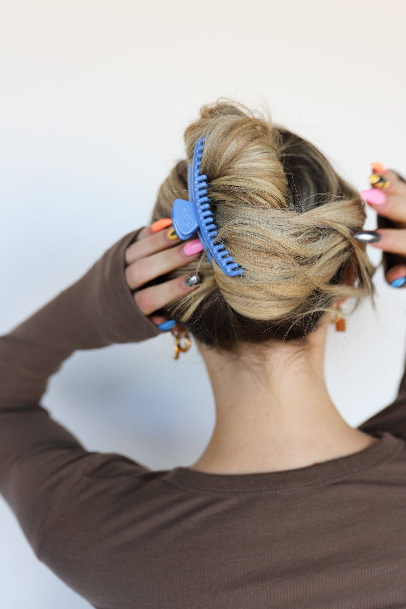 KAXI - Wholesale Hair Clip - Women's - Shiny Midi Hold Everything Claw43