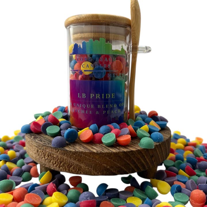 LB Pride Mini Melts for wholesale by Long Beach Candles