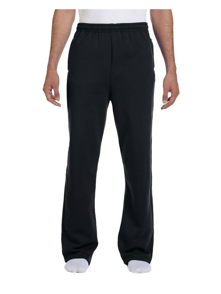 Total Apparel - Wholesale Athletic Sweatpants/Joggers - Men's - Jerzees Adult NuBlend Open-Bottom Fleece Sweatpants