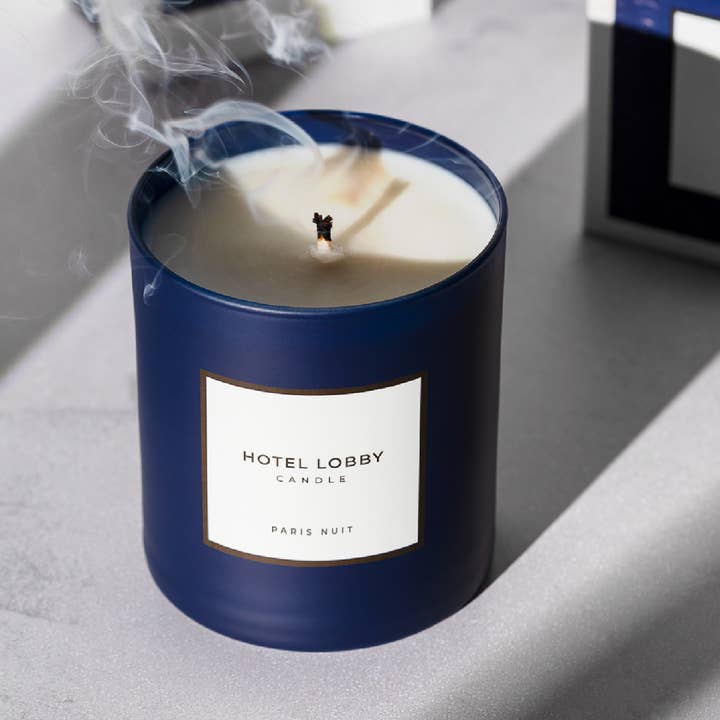 Paris Nuit - Luxury Fall Scented Candle - 9.75 oz for wholesale by Hotel Lobby Candle